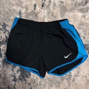Nike Women's Black/Blue Running Shorts